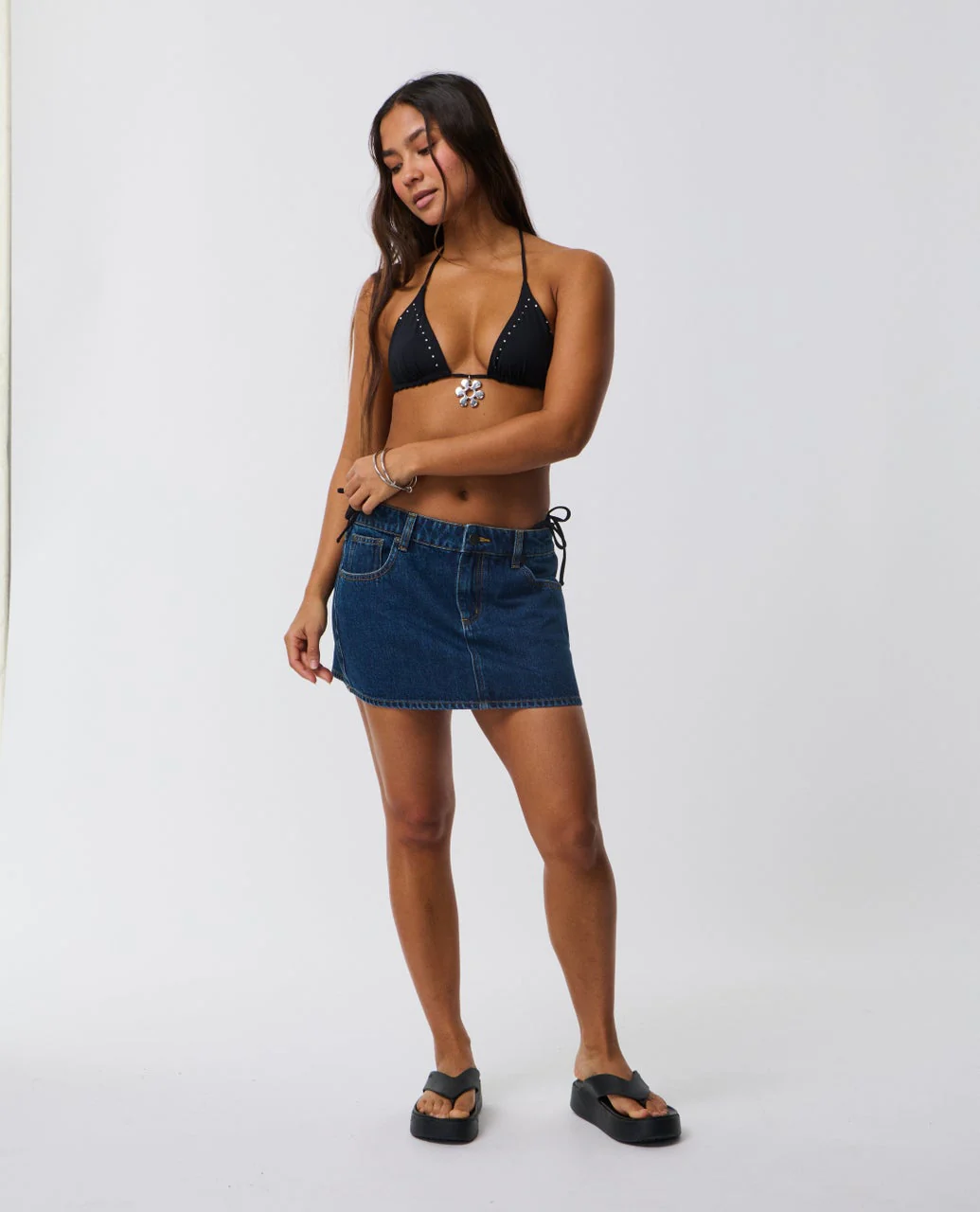 Archive Denim Mini Skirt - Image 4