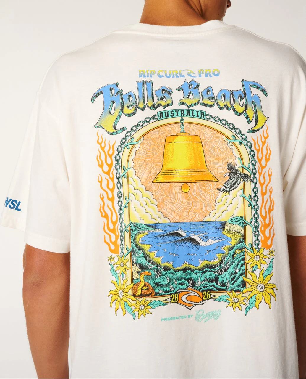 Rip Curl Pro Bells 2026 Event Tee - Image 3
