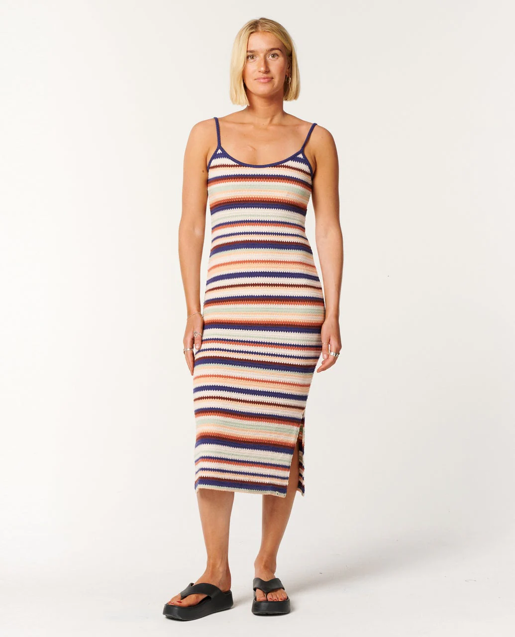 Bobbi Stripe Midi Dress - Image 3