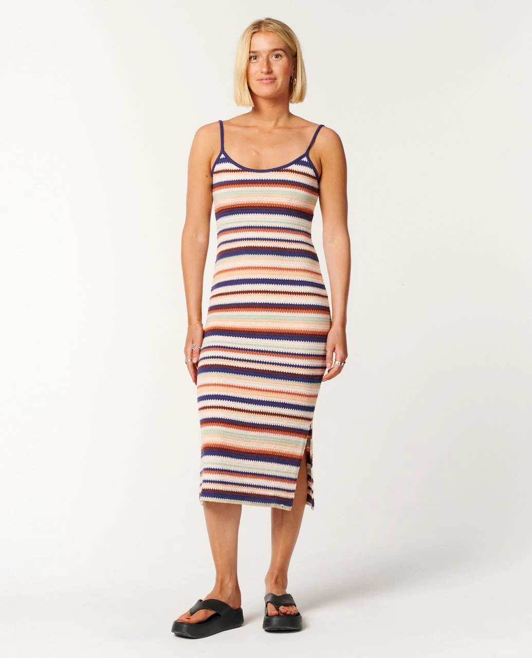 Bobbi Stripe Midi Dress - Image 4