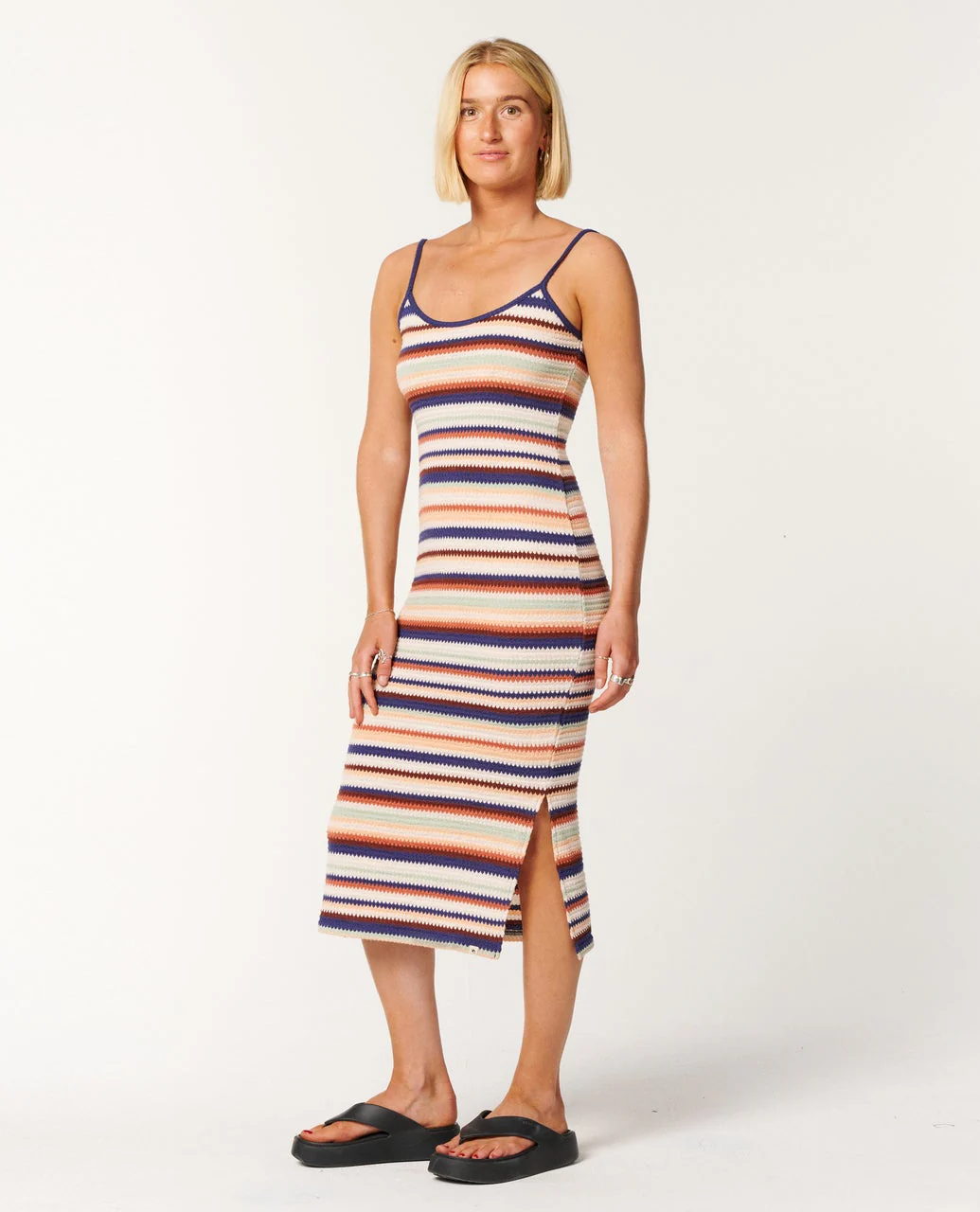 Bobbi Stripe Midi Dress - Image 5