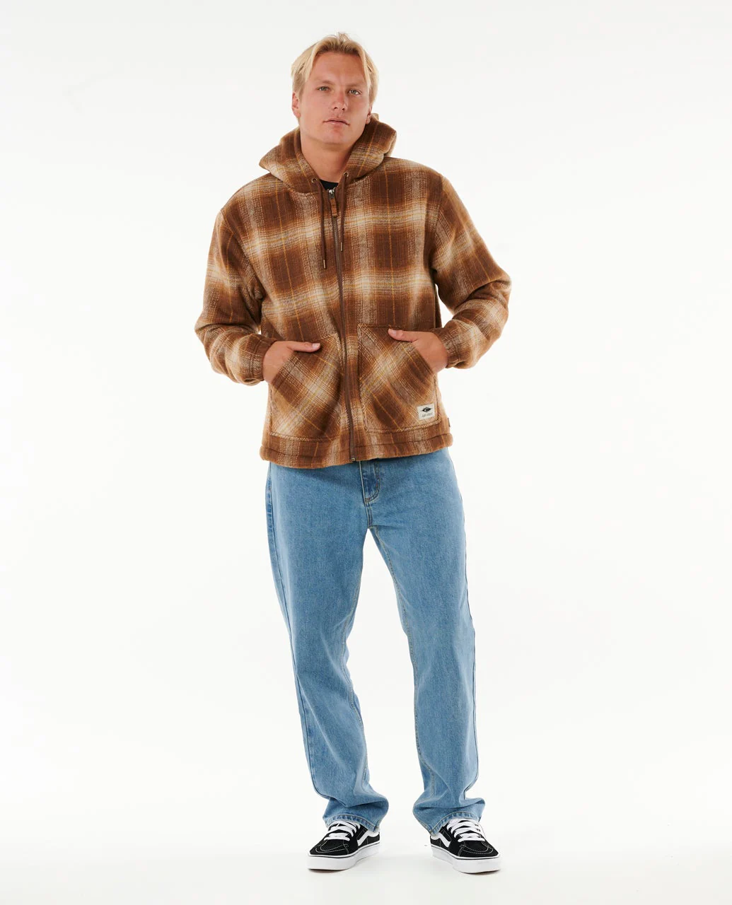 Classic Surf Check Jacket - Image 4