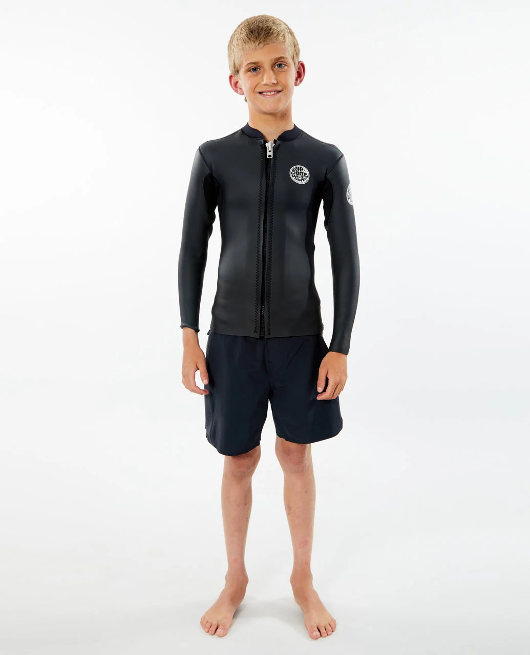 Dawn Patrol Long Sleeve Front Zip Jacket - Kids - Image 5