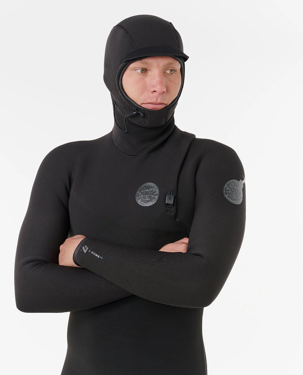E-Bomb 4/3 Zip Free With Hood Fullsuit Wetsuit - Image 5