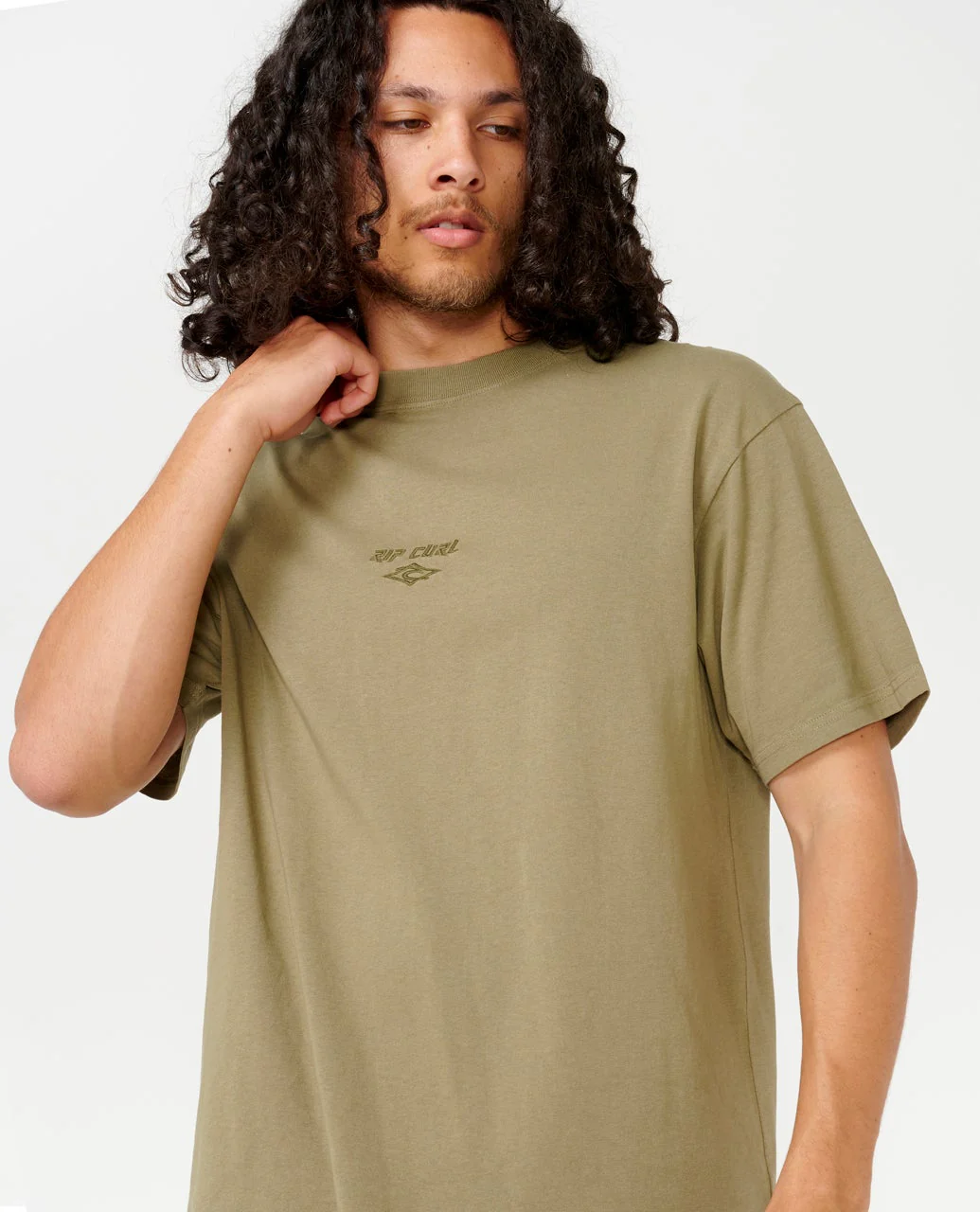 Fade Out Embroid Tee - Image 6
