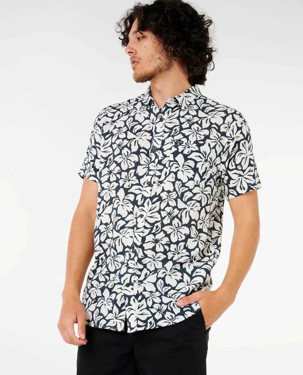 Fun Times Floral Short Sleeve Shirt - Image 6