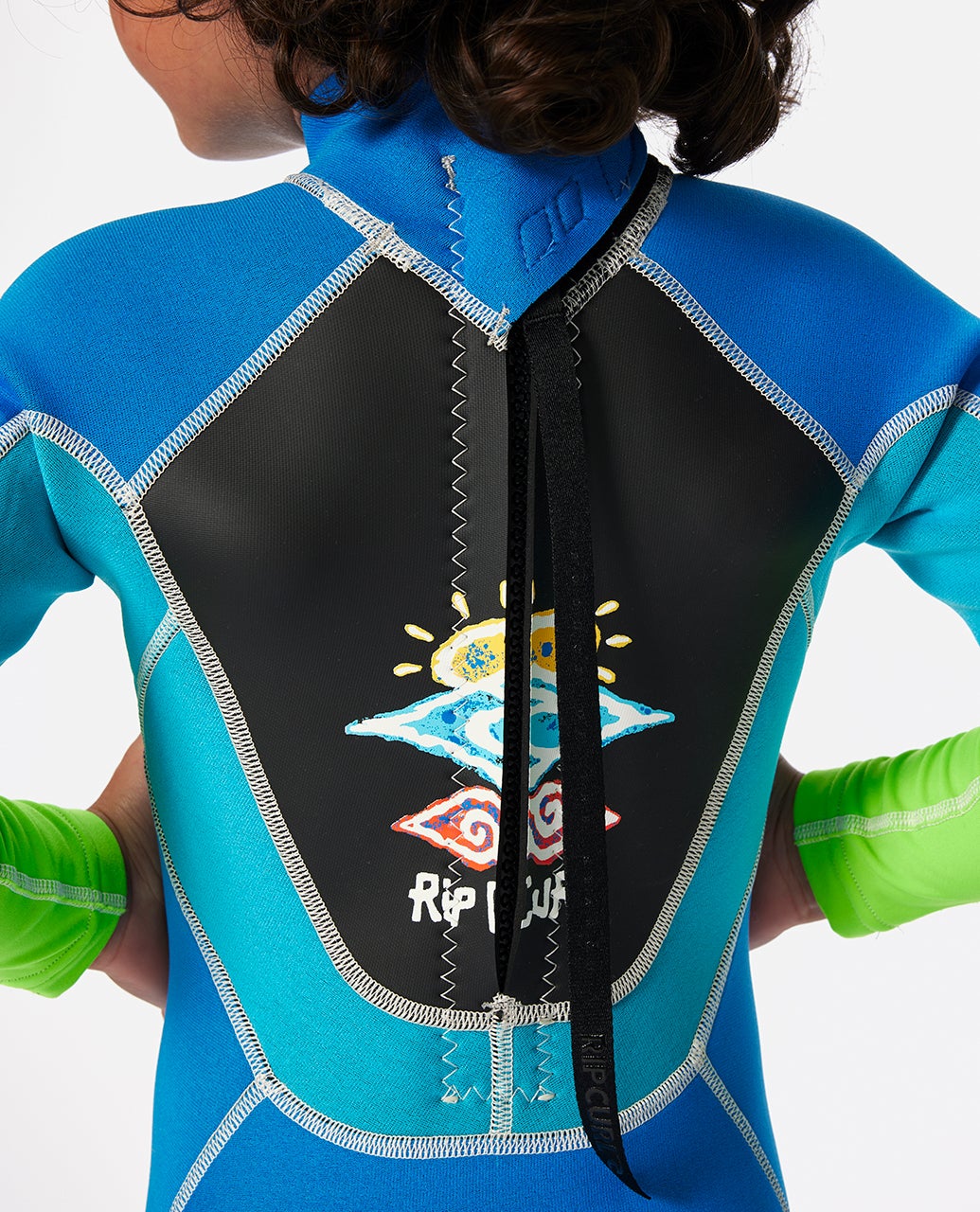 Groms Omega Back Zip Easy On/Off Wetsuit - Image 6