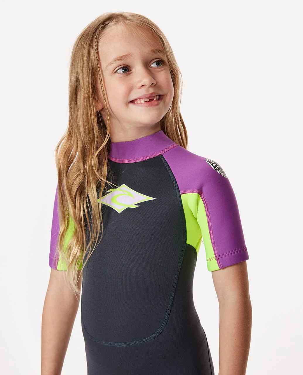 Groms Omega Back Zip Springsuit Wetsuit - Image 3
