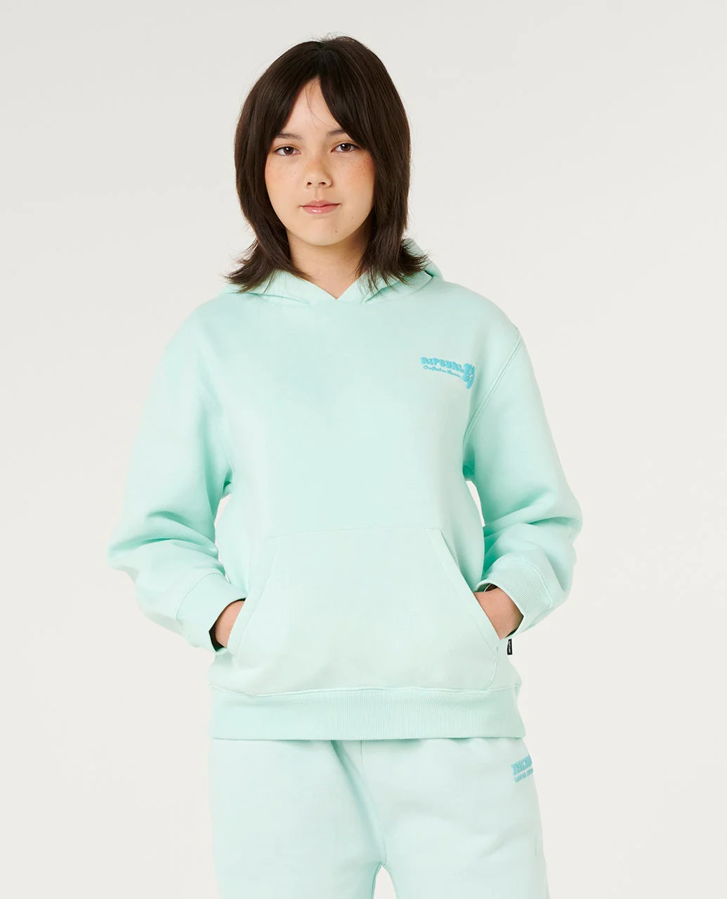 Hibiscus Heat Logo Hood - Kids