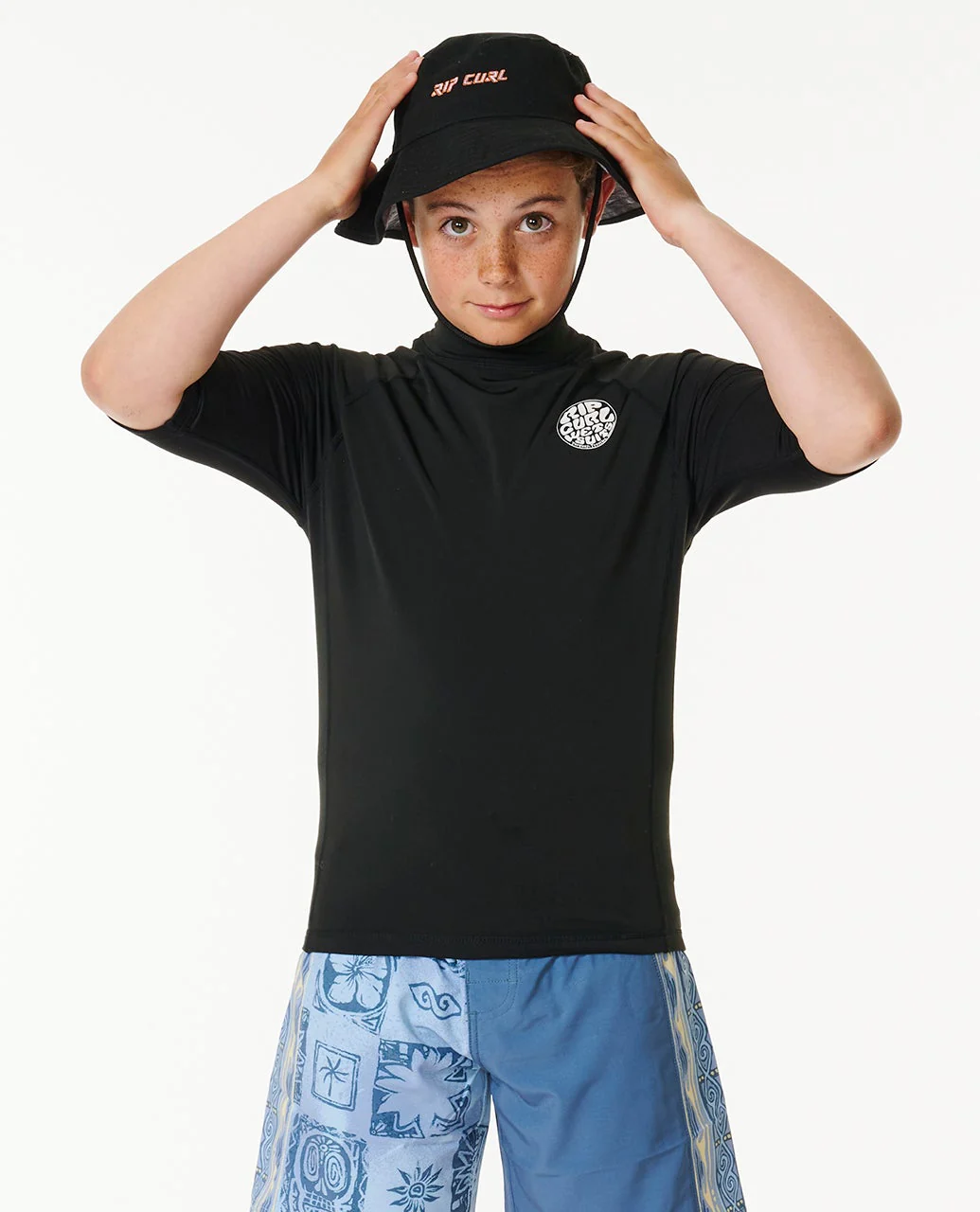 Icons UV Brushed Short Sleeve Rash Vest - Kids - Image 12