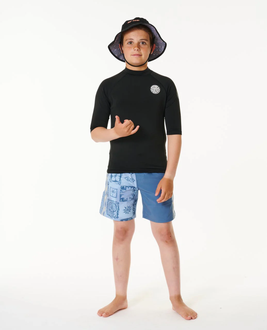 Icons UV Brushed Short Sleeve Rash Vest - Kids - Image 6