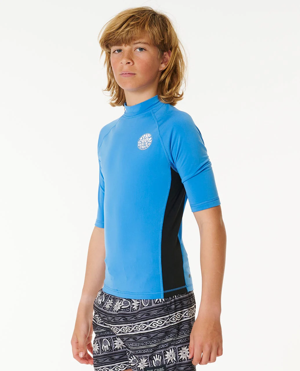 Icons UV Brushed Short Sleeve Rash Vest - Kids - Image 2