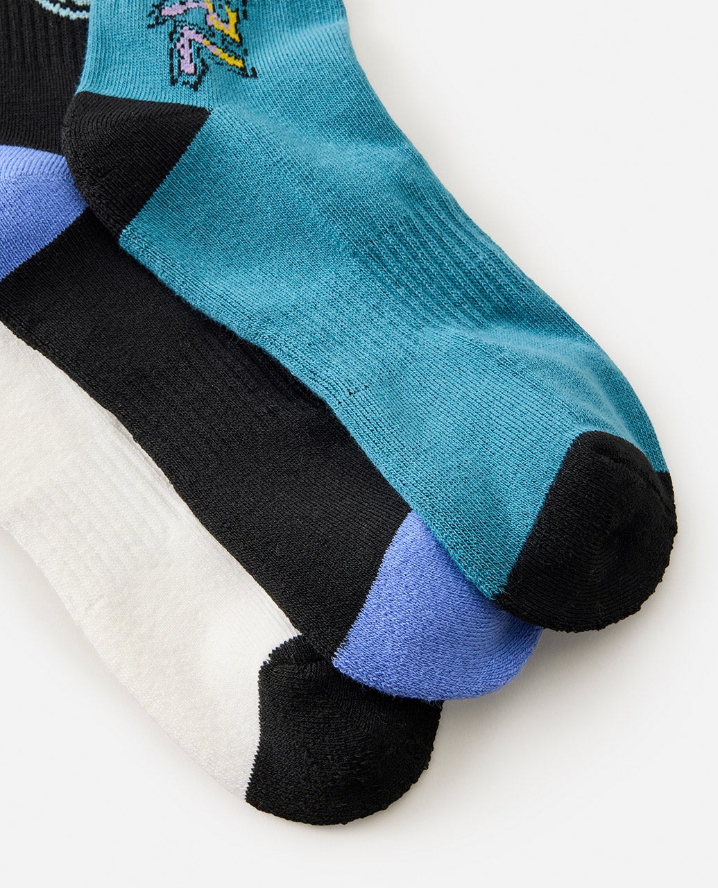 Kids Logo Crew Sock 3-Pack - Image 4