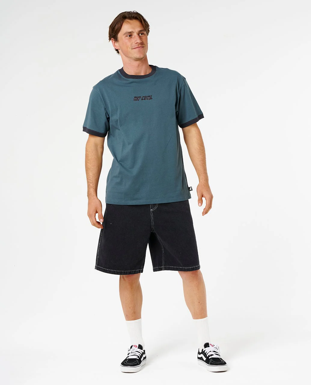 Liquid Trips Ringer Loose Tee - Image 4