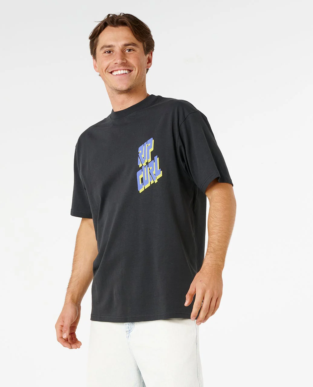 Liquid Trips Slant Loose Tee - Image 3