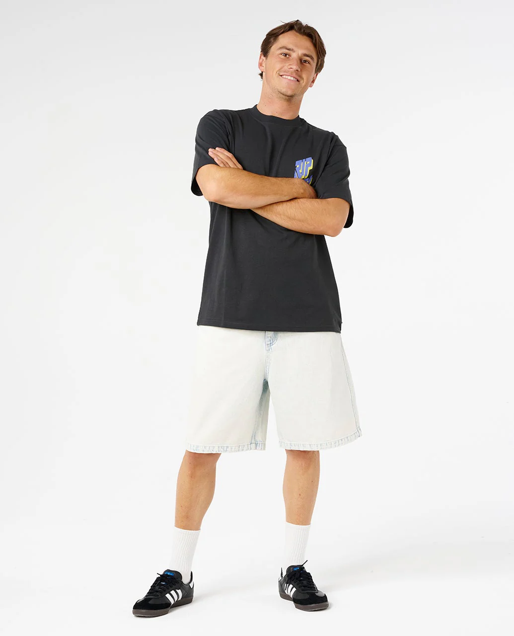 Liquid Trips Slant Loose Tee - Image 4