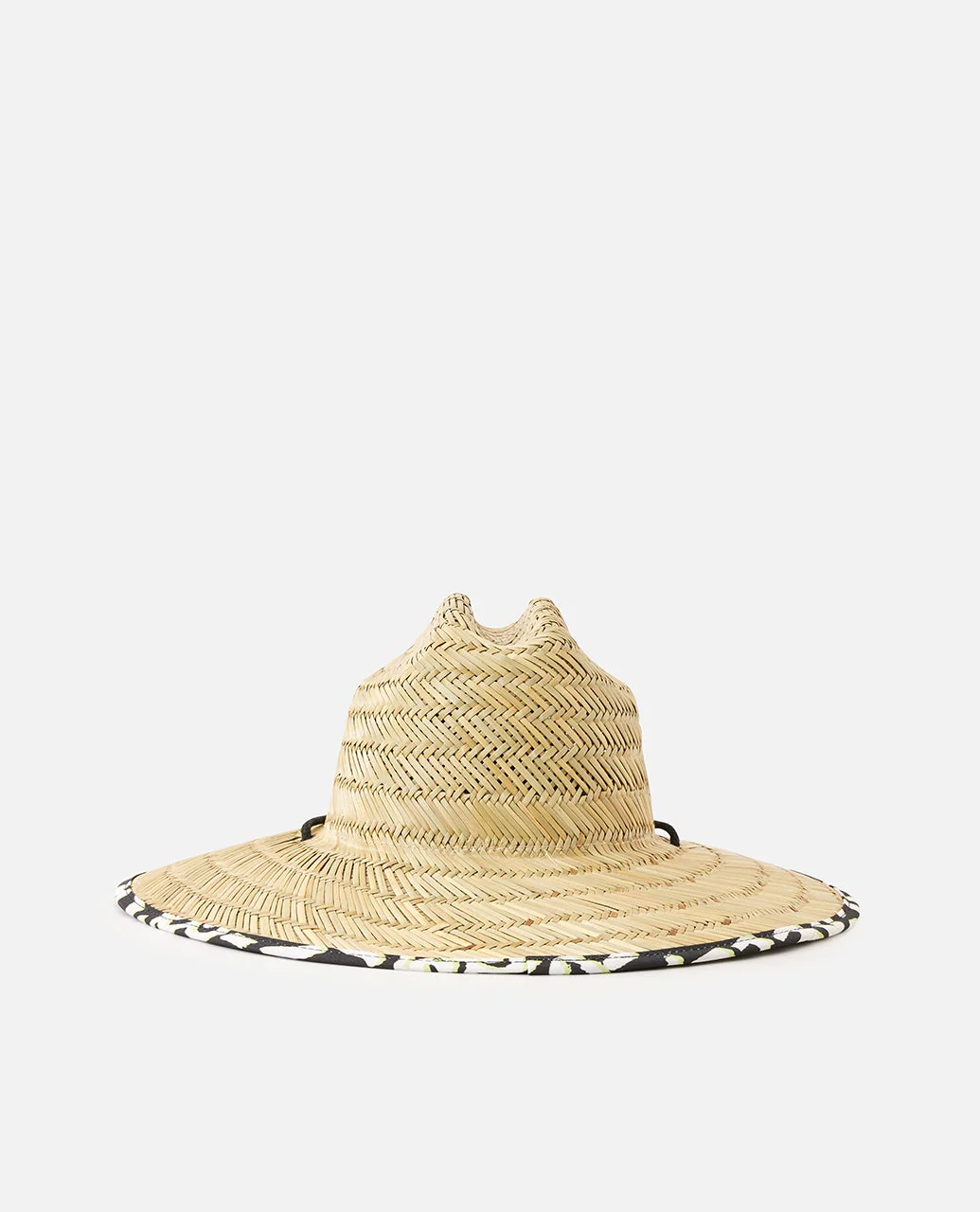 Mixed Straw Sun Hat - Image 3