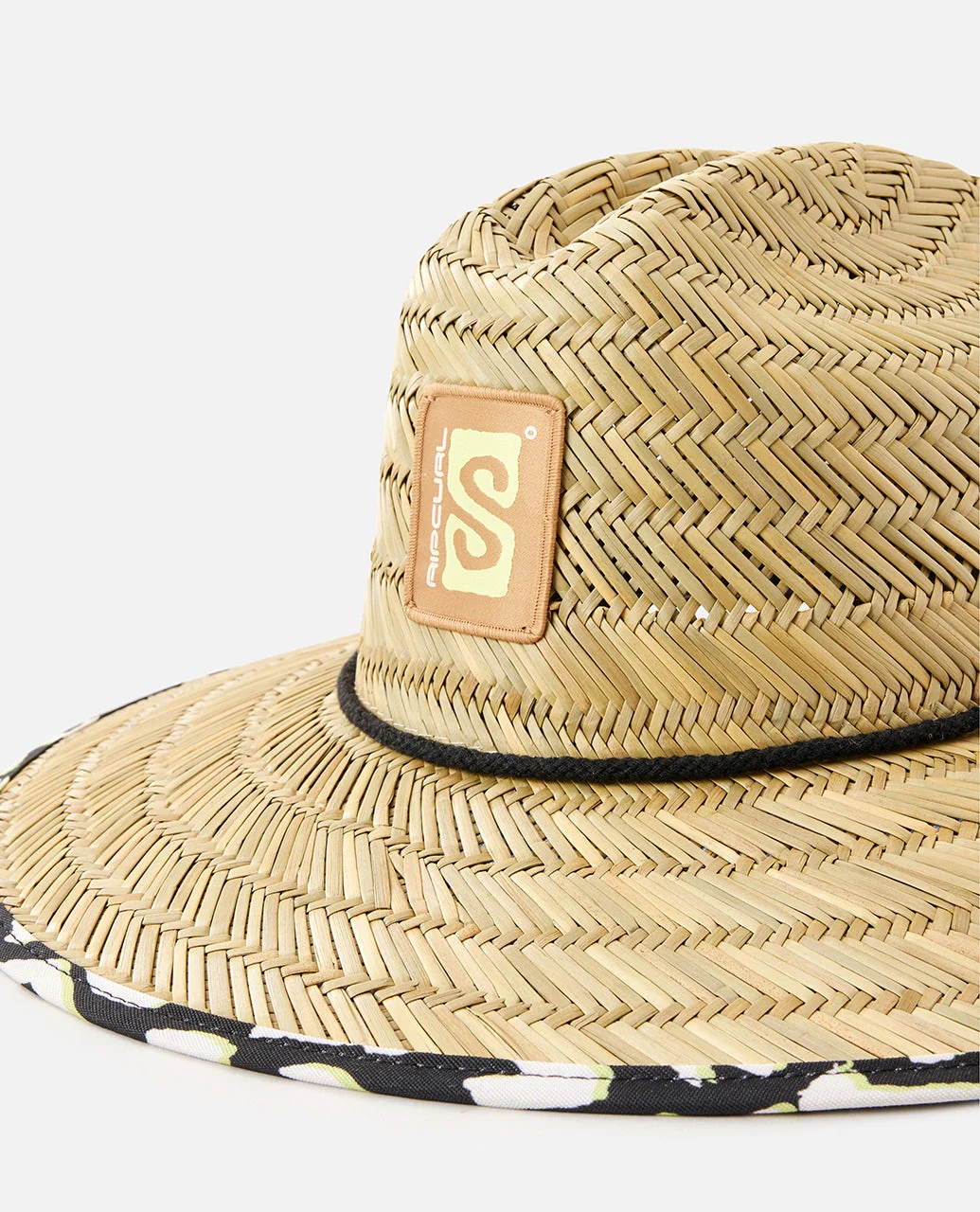 Mixed Straw Sun Hat - Image 5