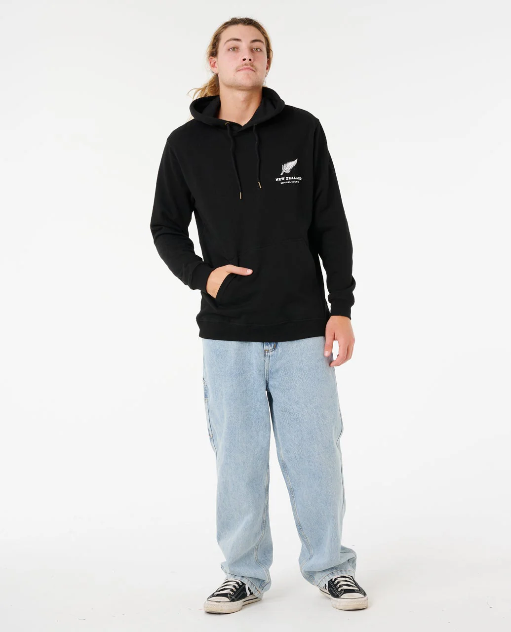 New Zealand Road Trip Fleece Hood - Image 4