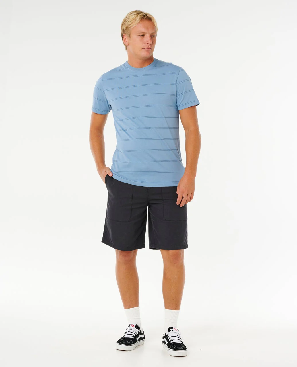 Plain Stripe Tee - Image 4