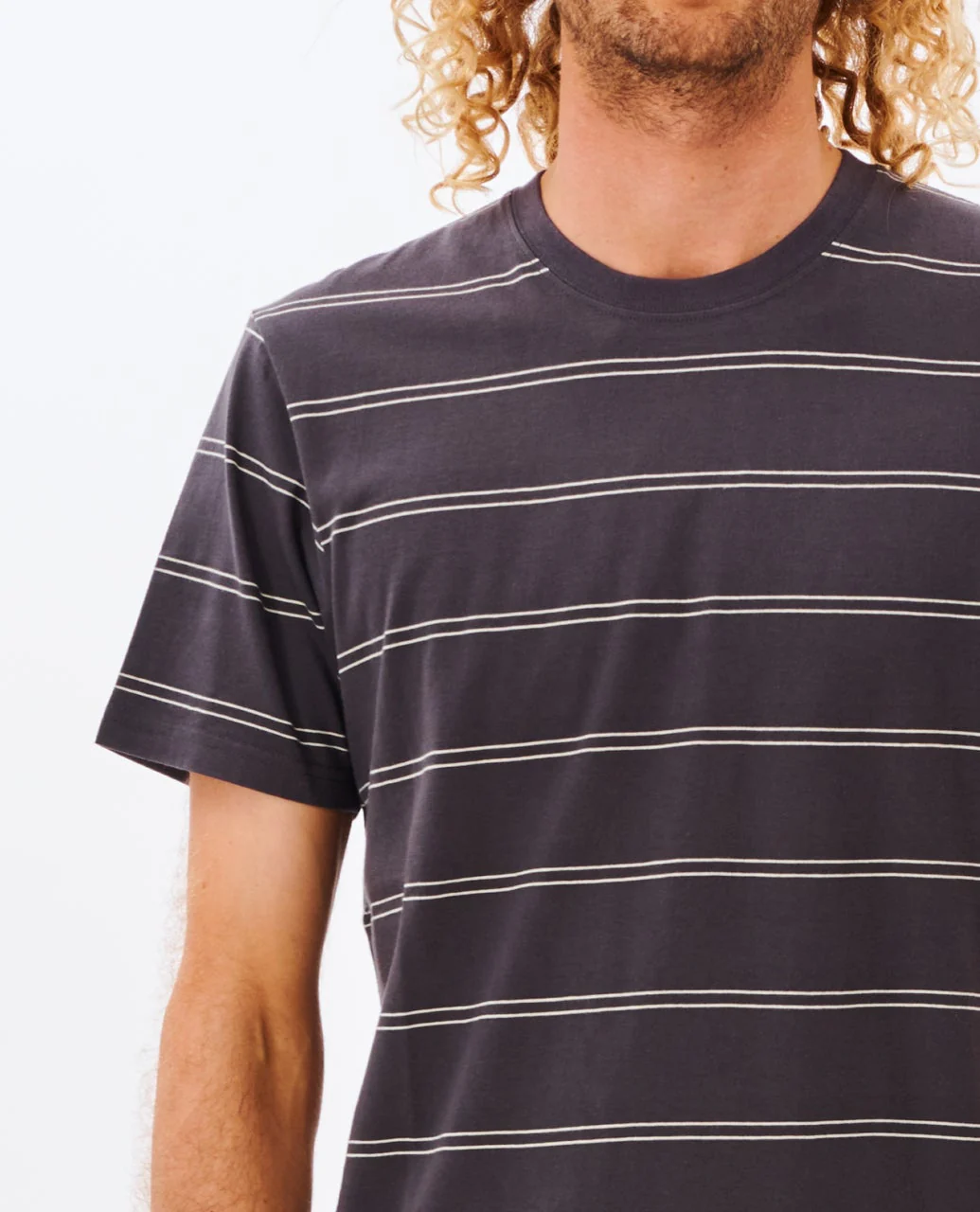 Plain Stripe Tee - Image 5