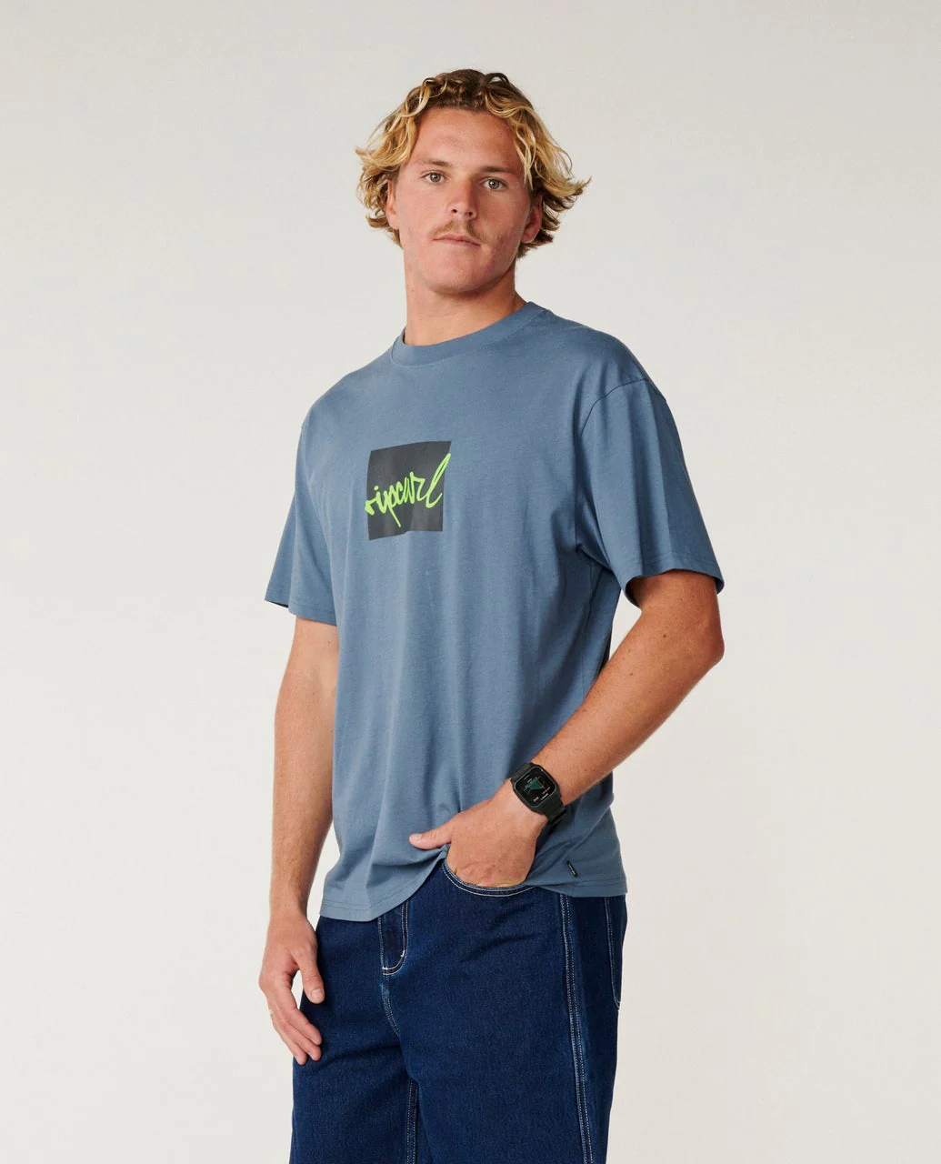 Rip Script Icon Loose Tee - Image 2