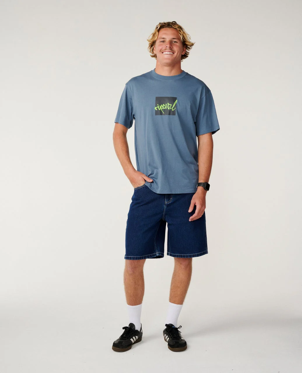 Rip Script Icon Loose Tee - Image 4