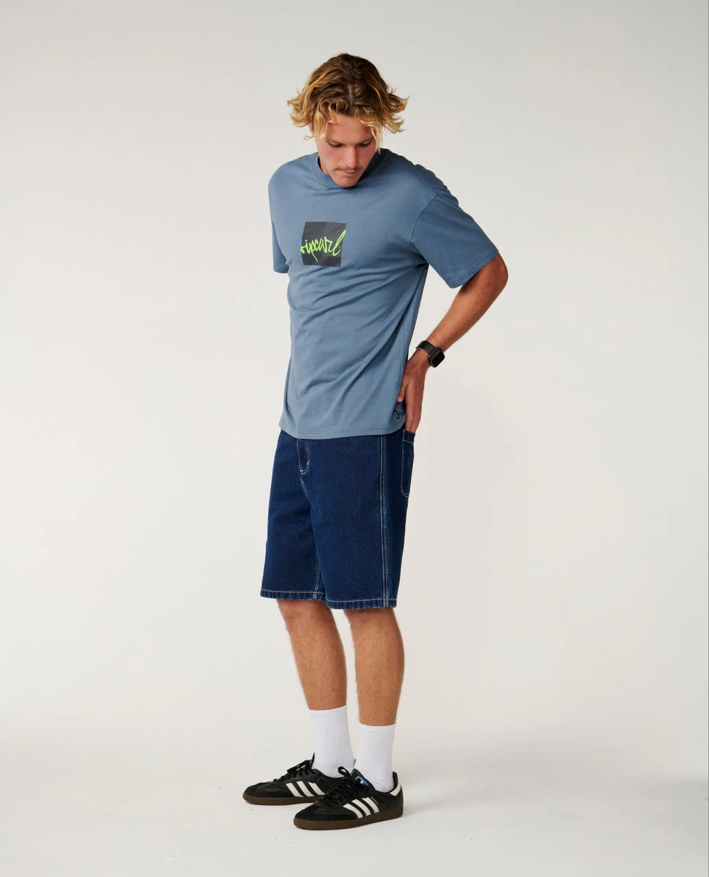 Rip Script Icon Loose Tee - Image 6