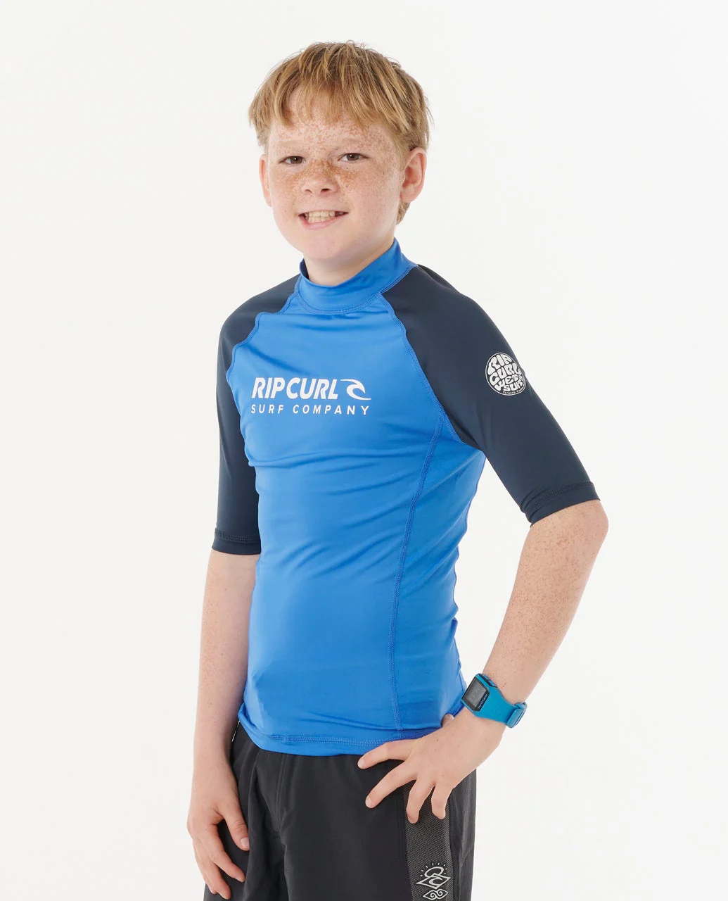 Shock UPF Short Sleeve Rash Vest - Kids - Image 2
