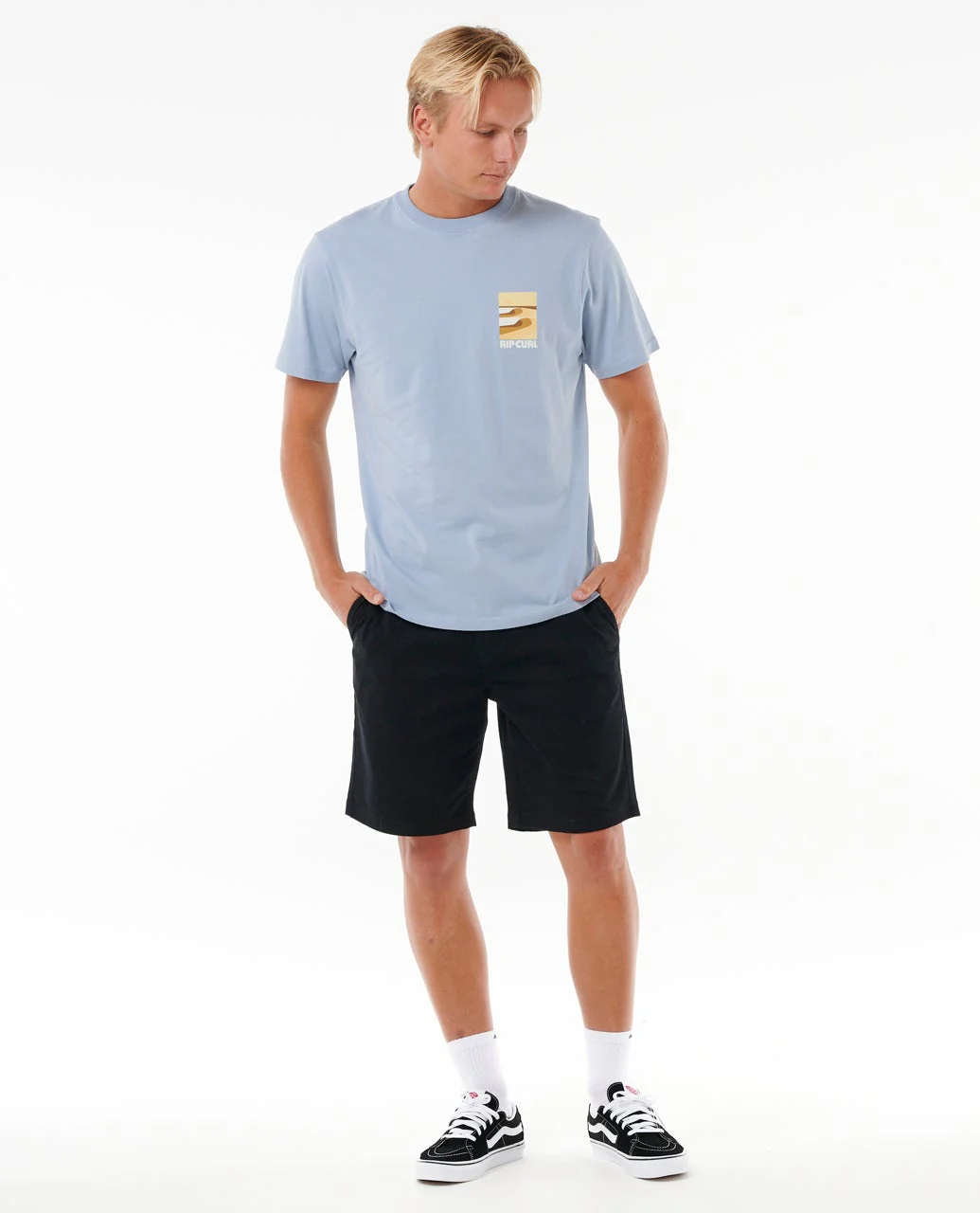 Surf Revival Lined Up Tee - Image 4