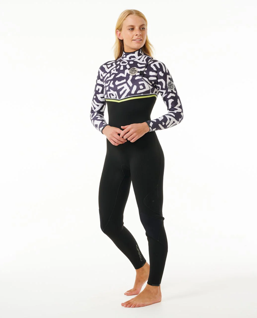 Women Ebomb 3/2 Zip Free Sublimed Wetsuit - Image 2